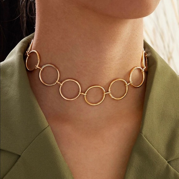 Jewelry - • Nyla • Simple Circle Chain Choker